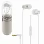 REMAX universele WI80 bedrade in-ear headset met microfoon, wit