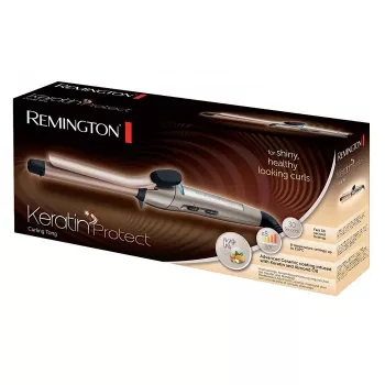 Remington CI5318 38mm digitale krultang met 4x Protection Coating - zwart/roze