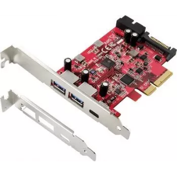 Renkforce 1+4 poorts USB 3.1 PCIe x1 controllerkaart RF-4541492