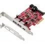 Renkforce 1+4 poorts USB 3.1 PCIe x1 controllerkaart RF-4541492