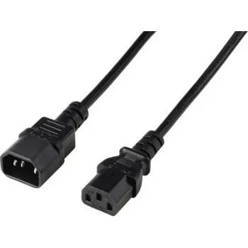 Renkforce Deluxe stroomverlengkabel C13 naar C14 2 m zwart RF-7176936