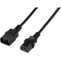 Renkforce Deluxe stroomverlengkabel C13 naar C14 2 m zwart RF-7176936