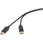 Renkforce DisplayPort-kabel 2 m zwart 4K UHD RF-6830474