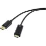 RENKFORCE DisplayPort-naar-HDMI-kabel 5 m zwart 4K 30Hz verguld RF-5179192