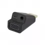 Renkforce HDMI-naar-VGA-adapter met 3,5-mm-audio, Full HD 1080p, zwart 041C142