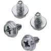 Renkforce RF-4618686 voeding-schroeven M3.5 x 6 mm, Phillips platte kop, zwart, 5-pack