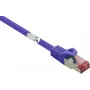 Renkforce RF-4724918 Cat6 S/FTP RJ45 patchkabel, 1 m, Violet
