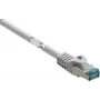 Renkforce RF-5047494 CAT 6a S/FTP patchkabel, RJ45, 0,5 m, grijs, rastnasenschutz, vlamvertragend