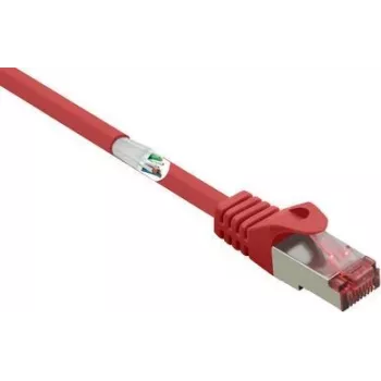 RENKFORCE RF-5176542 Cat 6 S/FTP netwerk-patchkabel, RJ45, 2 m, rood, snagless