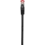 Renkforce RF-5469256 CAT 6 S/FTP-patchkabel, RJ45, 2 m, zwart, snagless, vergulde contacten, vlamvertragend