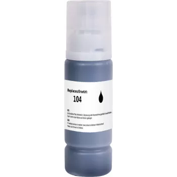 Renkforce RF-5718862 compatibele zwarte inktfles voor Epson EcoTank (65 ml, 4500 pagina's, T00P1)
