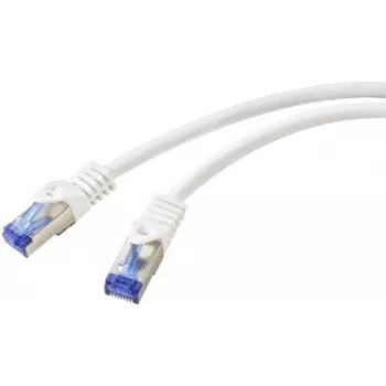Renkforce RF-5771524 Cat6a S/FTP netwerkkabel, 2 m, Wit