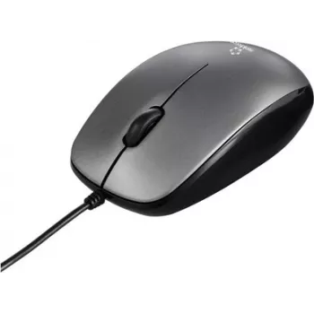 Renkforce RF-5805910 bedrade optische muis grijs 3 knoppen 1000 dpi geïntegreerd scrollwiel