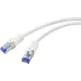 Renkforce RF-6830454 CAT 6a S/FTP patchkabel, RJ45, 2 m, wit