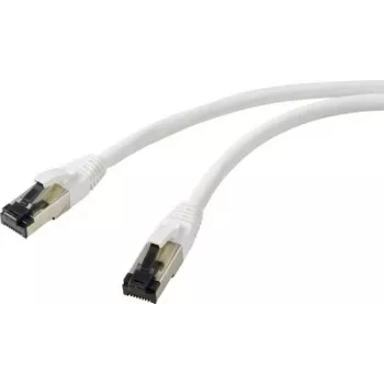 Renkforce RF-7106492 Cat 8.1 S/FTP patchkabel, 2 m, wit
