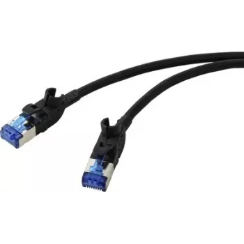 Renkforce RF-7116940 CAT 6a S/FTP patchkabel, RJ45, 2 m, grijs (RAL 7035)