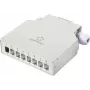 Renkforce RF-7187896 DIN-rail adapter, 8-poorts behuizing onbestukt, lichtgrijs