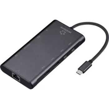 Renkforce RF-USBHA-500 10-poorts USB 3.2 Gen 2 hub met extra USB-C-ingang (RF-6700434)