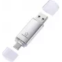 Renkforce RF-USBOS-230 64 GB USB 3.2 Gen 1 dual USB-A/USB-C flashdrive zilver RF-6688140