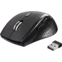 Renkforce RF-WM-210 ergonomische draadloze optische muis zwart 1600 DPI 6 knoppen RF-5827190