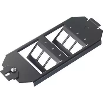 Renkforce RJ45 installatiemodule 6-poorts onbezet Keystone-frame RF-4532678