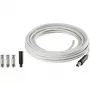 Renkforce SKB 488-20 coaxkabel 20 m wit 75 Ohm dubbel afgeschermd