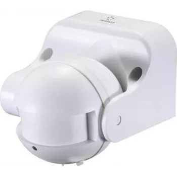 Renkforce opbouw wand HF-bewegingsmelder 1362991 180° relais wit IP44
