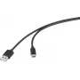 Renkforce USB 2.0 kabel USB-A naar USB-C 1m zwart RF-6830420