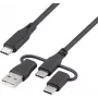 Renkforce USB 2.0 USB-C oplaadkabel 3m zwart RF-6615910