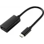 Renkforce USB-C naar DisplayPort adapterkabel 14 cm 4K@60Hz zwart RF-4613070