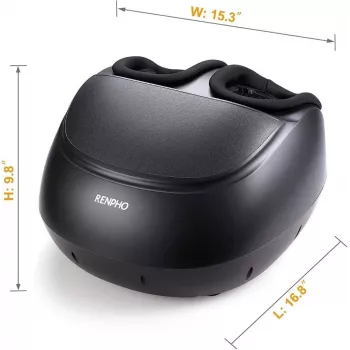 RENPHO shiatsu voetmassageapparaat zwart (RF-FM059R)
