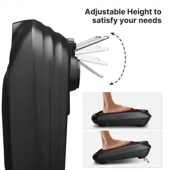 RENPHO Shiatsu voetmassager FM062 - zwart/grijs