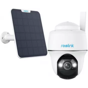 Reolink Go Series G430 5MP 4G LTE zonne-energie buiten bewakingscamera met personen-/voertuigdetectie en 7800mAh accu