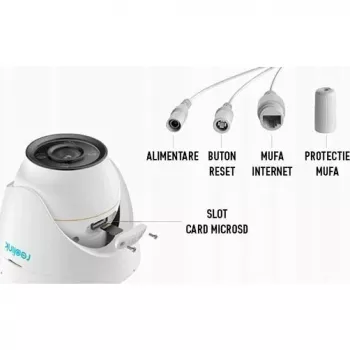 Reolink P344 12MP dome PoE camera met AI-videozoeken