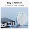 Reolink P850 slimme 4K 8MP PoE PTZ-beveiligingscamera met 16X optische zoom, 5,3-86mm, voor buiten, Micro SD tot 256GB, wit