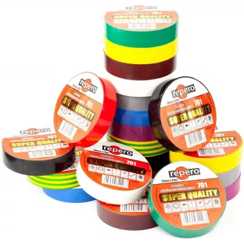 REPERO 701 PVC-isolatieband bruin 19mm x 20m