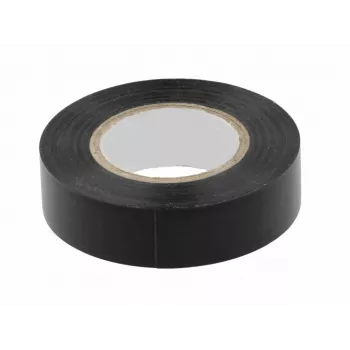 REPERO 711E zwarte PVC-isolatietape 15 mm x 10 m