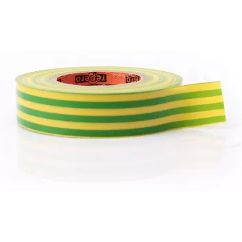 REPERO 711E geel-groen PVC elektro-isolatieband 19 mm x 20 m