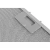 Respekta metalen vetfilter MIZ3200 - aluminium, zilver, 320x260x9 mm