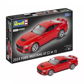 Revell 07743 2024 Ford Mustang GT Click-Systeem 1:25 plastic modelbouwpakket
