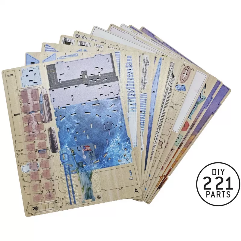 Revell Tiny Adventures - New York 3D puzzel modelbouwset