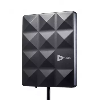 RF Venue CP-STAGE weerbestendige circulair gepolariseerde richtantenne, 470-698 MHz, BNC, zwart