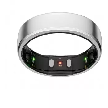 RingConn Smart Ring Gen2 Future Silver maat 8 – slaap-, fitness- en hartslag-tracking wearable