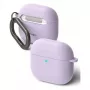 Ringke AirPods 4 hoesje siliconen lichtpaars