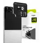 Ringke camera-omlijsting 2-pack voor Samsung Galaxy Z Flip 8 - zwarte aluminiumlegering lensbescherming met 9H gehard glas