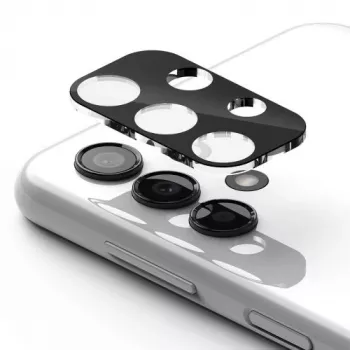 Ringke Galaxy A13 4G cameraschutz Full Cover glas (3-pack) zwart