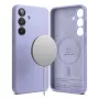 Ringke Galaxy S25-hoes silicone Magnetic lavendel