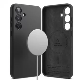 Ringke Galaxy S25 Plus hoes siliconen magnetisch zwart