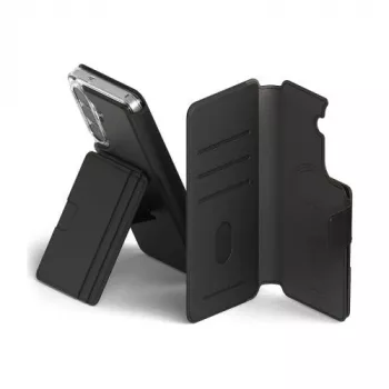 Ringke Galaxy S26 hoesje folio stand wallet magnetic black