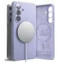 Ringke Galaxy S26 hoesje silicone magnetisch lavendel